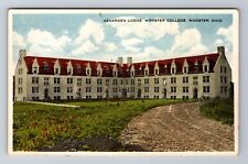 Wooster OH-Ohio, Wooster College, Kenarden Lodge, Antique Vintage Postcard picture
